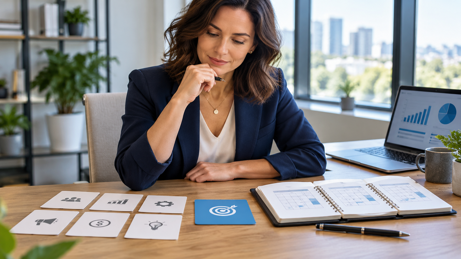 Business owner identifying the one business priority to focus on for the next 90 days.